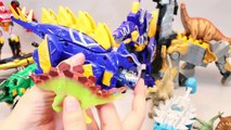 Jurassic Dinosaur & Transformers Grimlock Robot Toys 공룡 인형과 트랜스포머 장난감