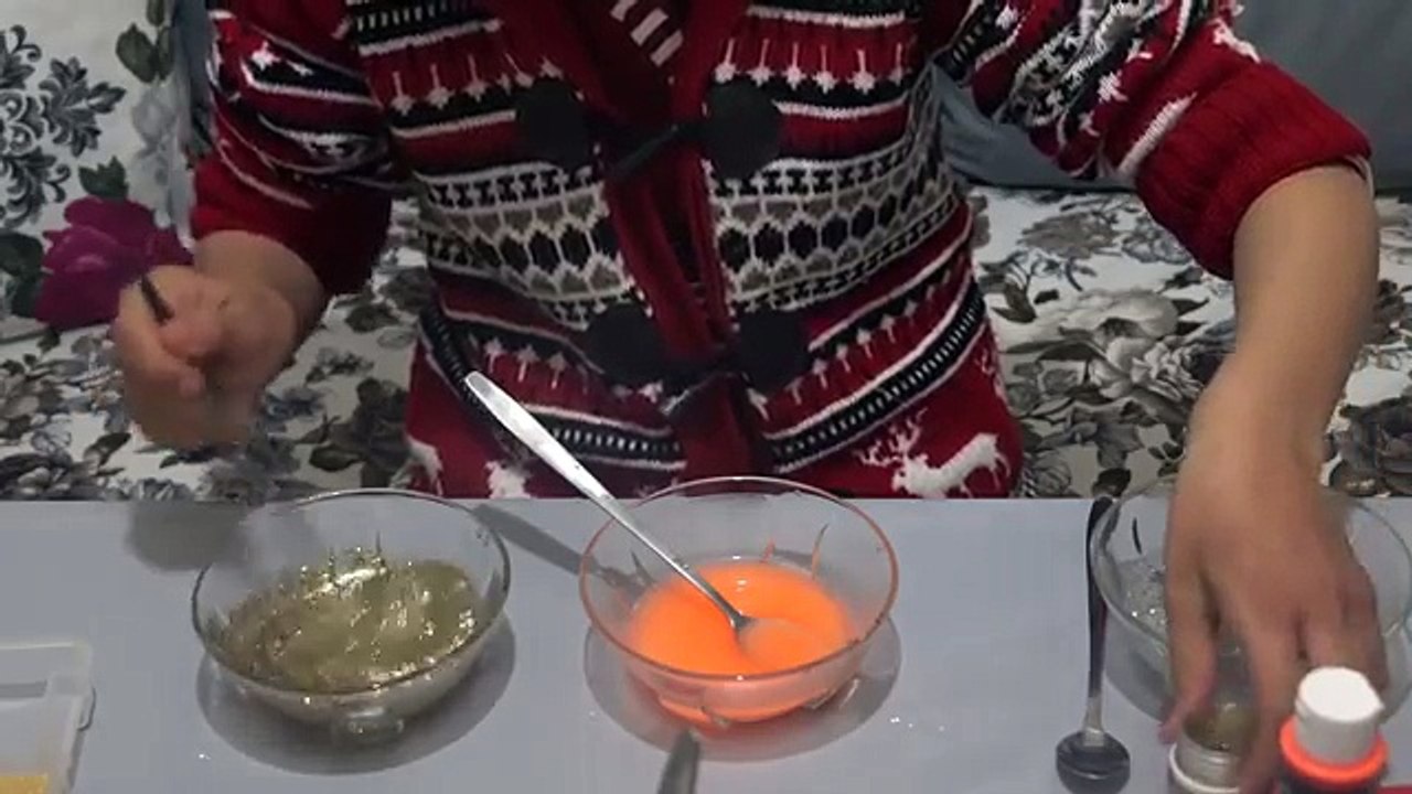 Slime seti hazırladık çok güzel oldu.DIY Slime box