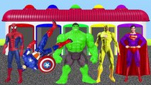 Learn Numbers - Learn Colors Spiderman Hulk Cartoon Videos with Color for Kids and Nursery Rhymes