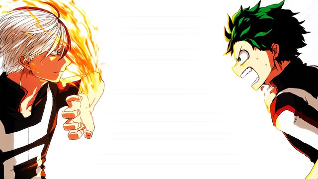 {AMV} Izuku Midoriya VS. Shoto Todoroki l Shallow Side - TRY TO FIGHT IT