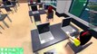 Roblox / Robloxia University School / Playing Games in Computer Class / Gamer Chad Plays