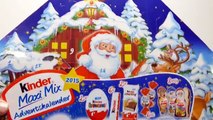 Christmas Advent Calendar new - Kinder Maxi Mix - Surprise Eggs and much more