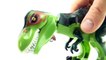 Green Tyrannosaurus Rex - Lego compatible Jurassic World Dinosaurs - T-Rex Indominus Rex