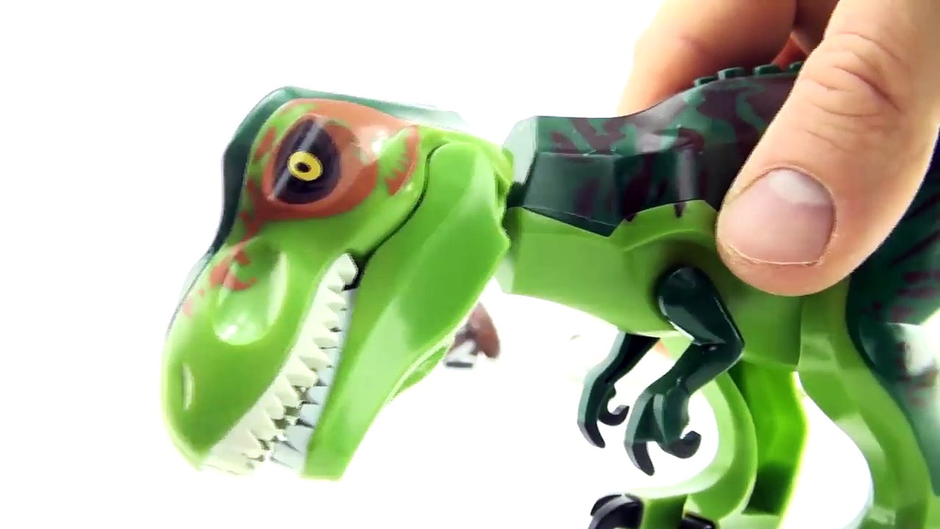 green t rex lego