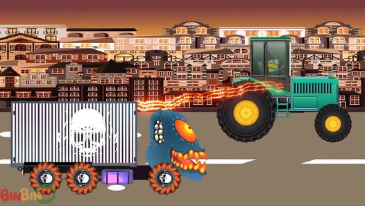 Big Truck | Scary Monster Truck for Children | Learn Street Vehicles