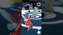 Pokémon GO Gym Battles Level 8 Heracross Tyranitar Porygon 2 Scizor Espeon Ursaring & more