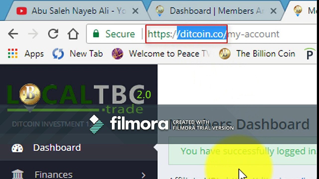 new world crypto currency DITCOIN (DTC) like  bitcoin