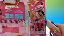 Ngôi Nhà Có Bồn Tắm 2 Trong 1 Của Búp Bê Barbie Mới - Ken Thăm Nhà Barbie Và Elsa( (Bí Đỏ)