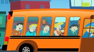 Wheels on the bus   Nursery song and kids rhymes