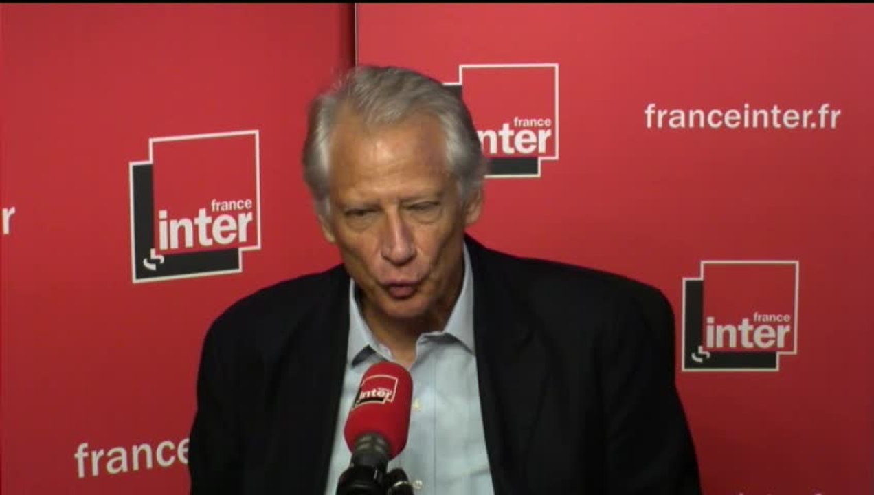 Dominique de Villepin répond aux questions de Léa Salamé