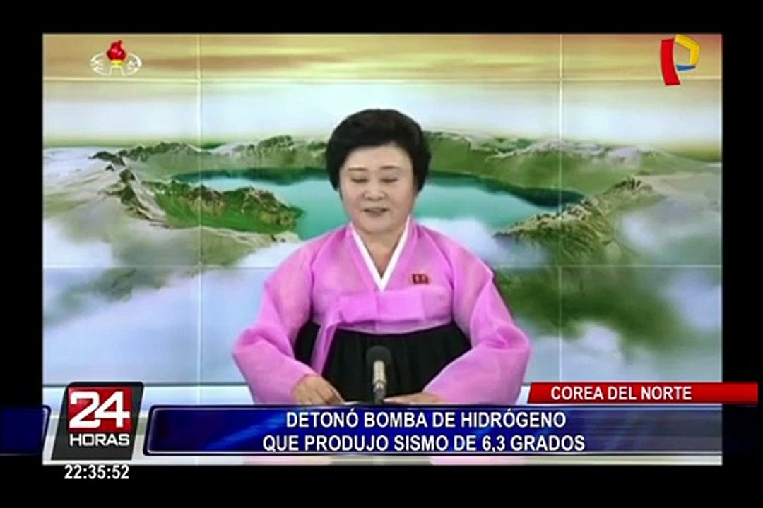 Corea del Norte: detonó bomba de hidrógeno que...