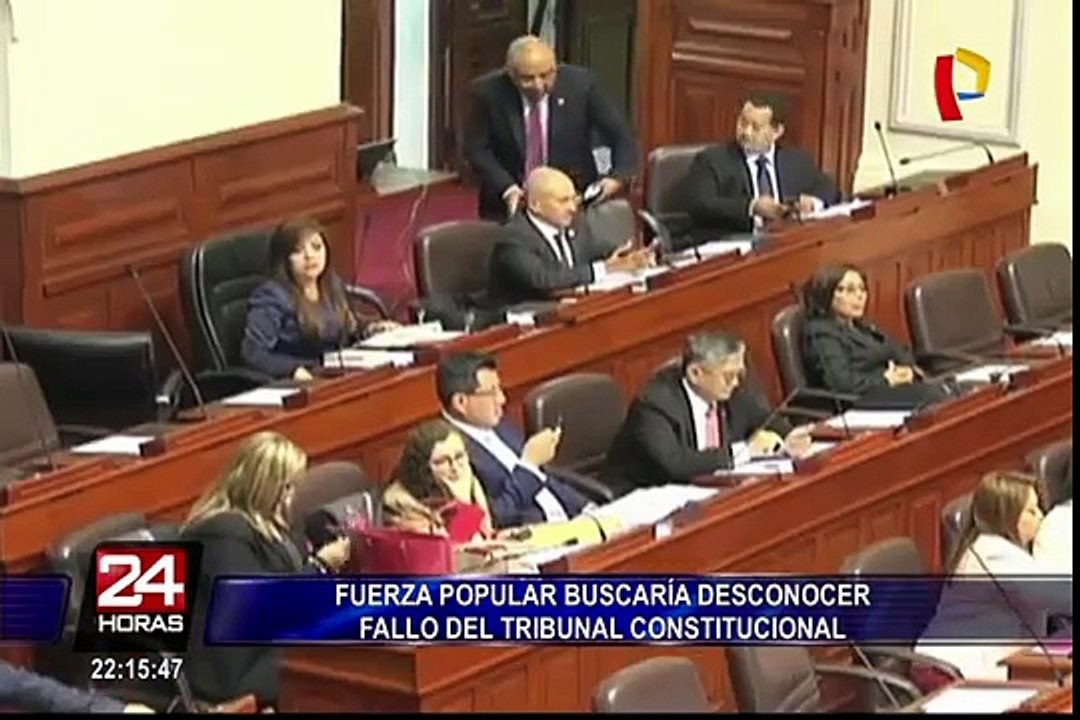 Ley antitránfuga: Fuerza Popular busca desconocer fallo del Tribunal Constitucional