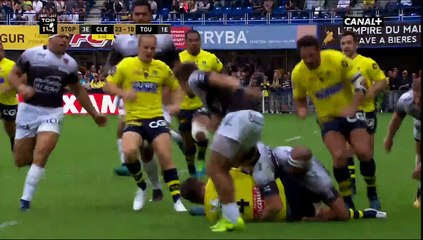 Clermont v Toulon 63' raison de refuser l'essai