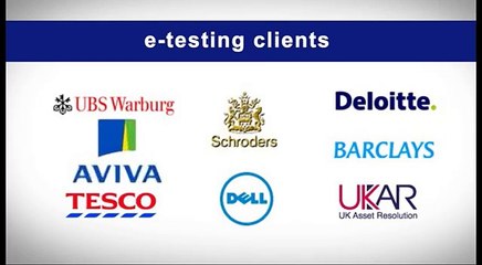 e-Testing animation - UK