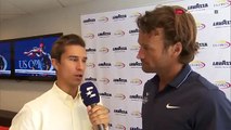 Carlos Moya and Toni Nadal Interview for Eurosport (ES) / R1 USO 2017