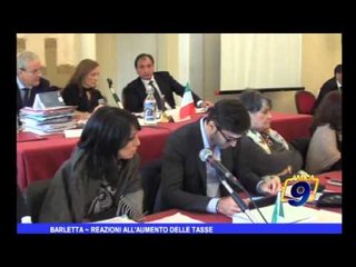 Barletta | Reazioni all'aumento delle tasse