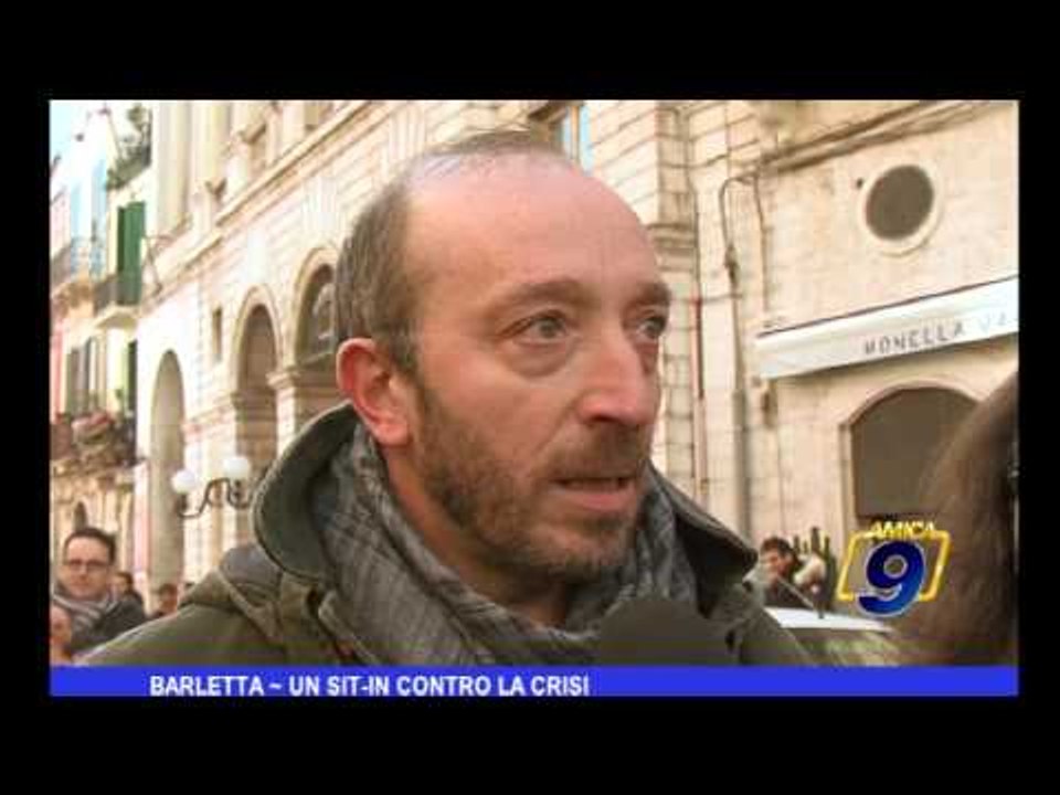 Barletta | Un sit-In contro la crisi