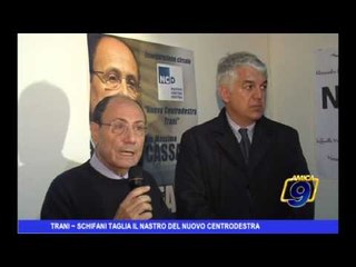 Trani | Schifani taglia il nastro del nuvo centrodestra