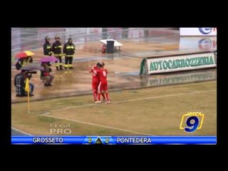 Grosseto - Pontedera 2-2 | Prima Div. Gir.B 18^ Giornata 5/01/2014