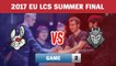 Highlights: MSF vs G2 Game 2 | Misfits vs G2 Esports | 2017 EU LCS Summer Final