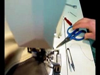 Post bed x-stitch sewing machine