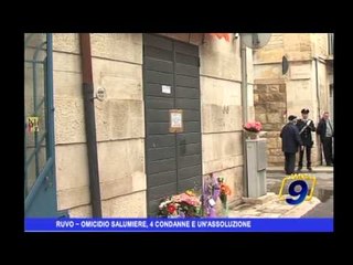 Ruvo | Omicidio salumiere, 4 condanne e un'assoluzione