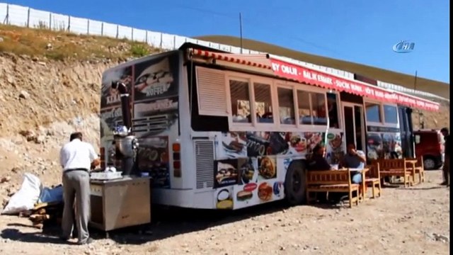 2540 Rakımda Seyyar Restoran
