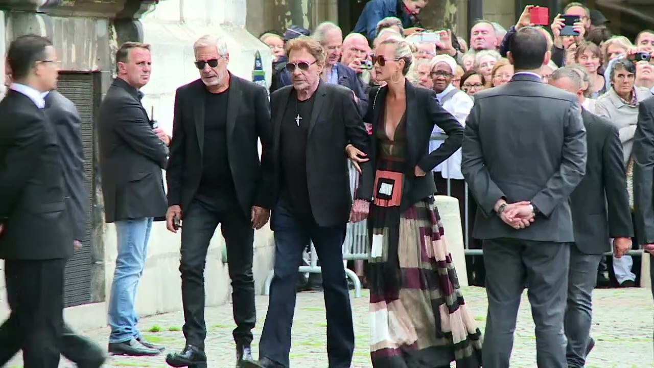 Obsèques à Paris de l'actrice Mireille Darc