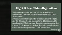 Flight delays claims Regulations