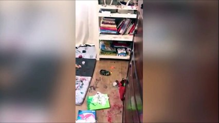 Maman j'ai refait la déco de la chambre...