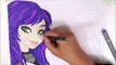 Disney Descendants Mal & Evie Speed-Color! Descendants Movie Game App Coloring Draw #Genie