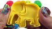 И цвета крем Творческий Творческий доч слон для весело лед Дети Дети ... Узнайте пресс-формы Пеппа свинья играть эскимо