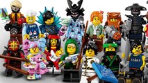 LEGO Ninjago Movie 2017 minifigures box and characters posters