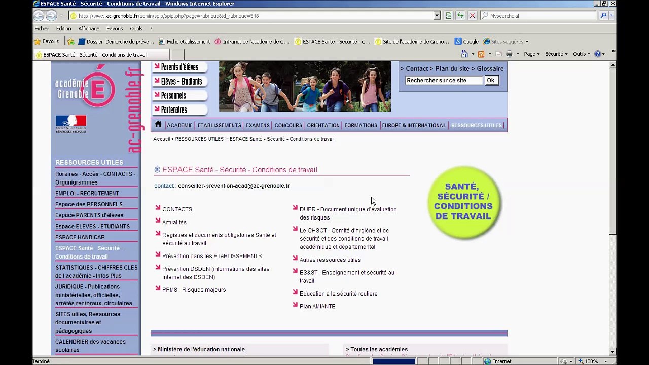 Prise en main du logiciel DUER référent