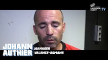 Provence Rugby / Valence-Romans : la réaction de Johann Authier