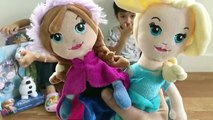 Le plus grand poupées Oeuf gelé géant vidéos mondes Disney super surprise elsa anna le