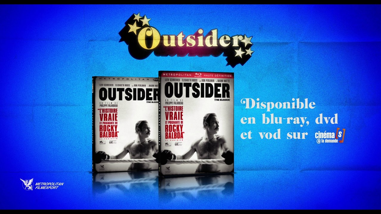 OUTSIDER - Disponible en Blu-ray, DVD et VOD !