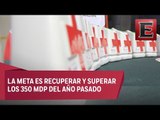 Arranca la colecta nacional de la Cruz Roja Mexicana