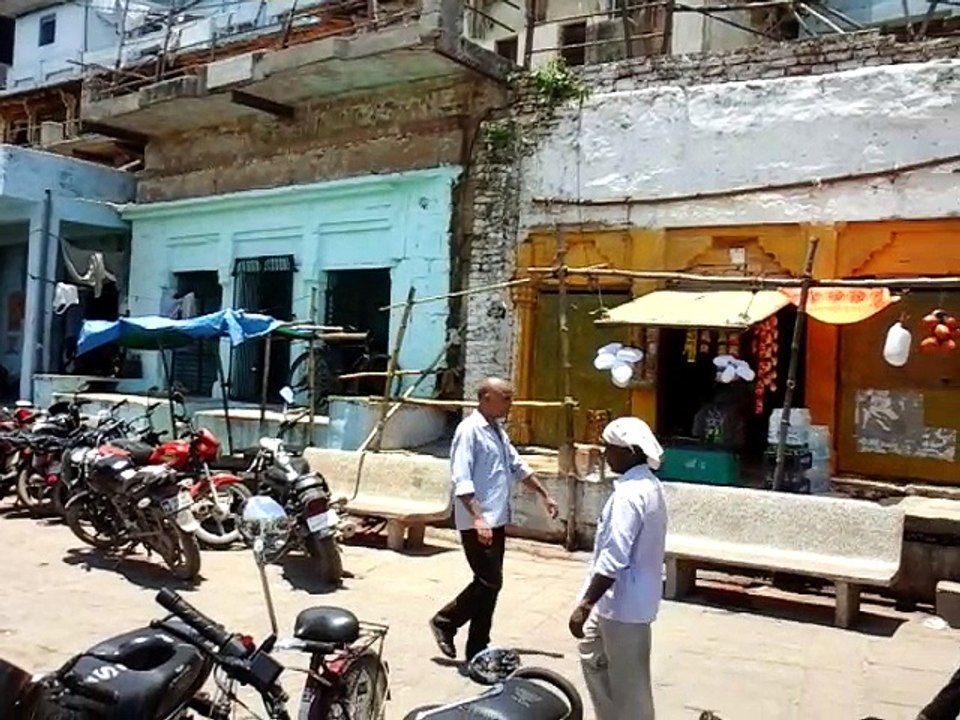 Un moment sur les ghats de Benares