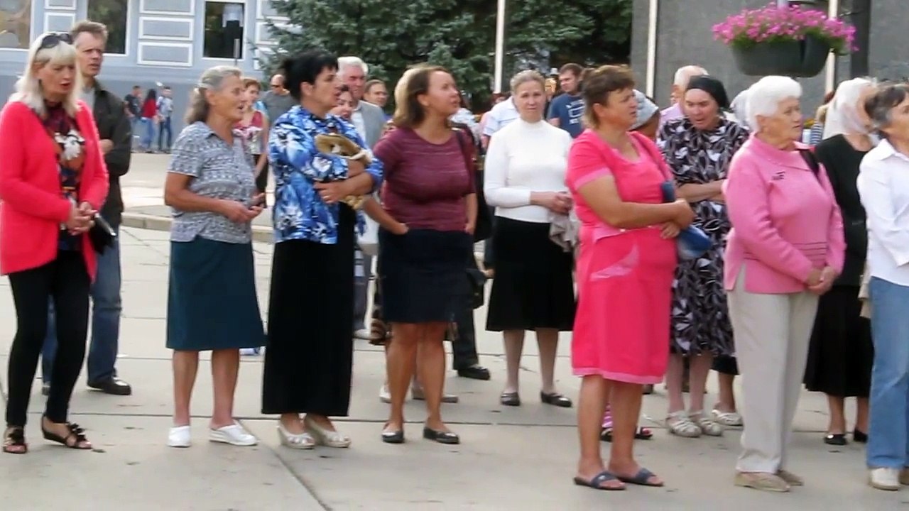 Наш Бог - гр.прославления ц."Ковчег", молитва на пл.Независимости, 3.09.17