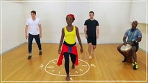 Five(ish) Minute Dance Lesson - African Dance By A Lady Dance Master__ Dancing on the Clock