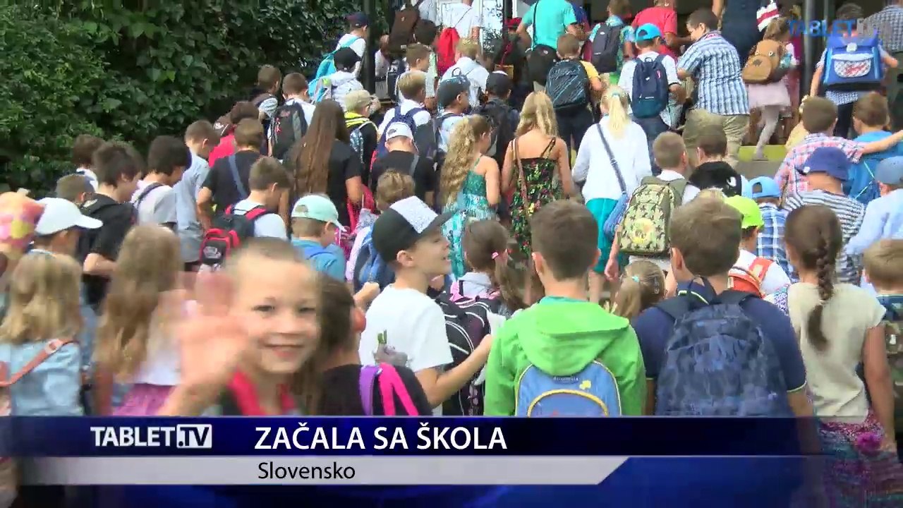 ZAČALA SA ŠKOLA