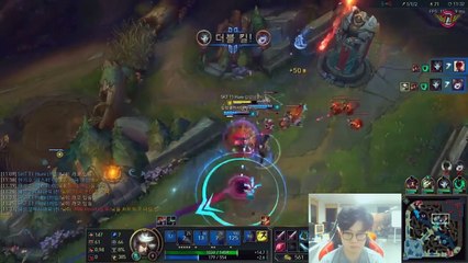 Huni Top Camille Play 2ㅣSKT T1 TOP HUNI _2017.03.27 [ Huni LOL Full Game ]