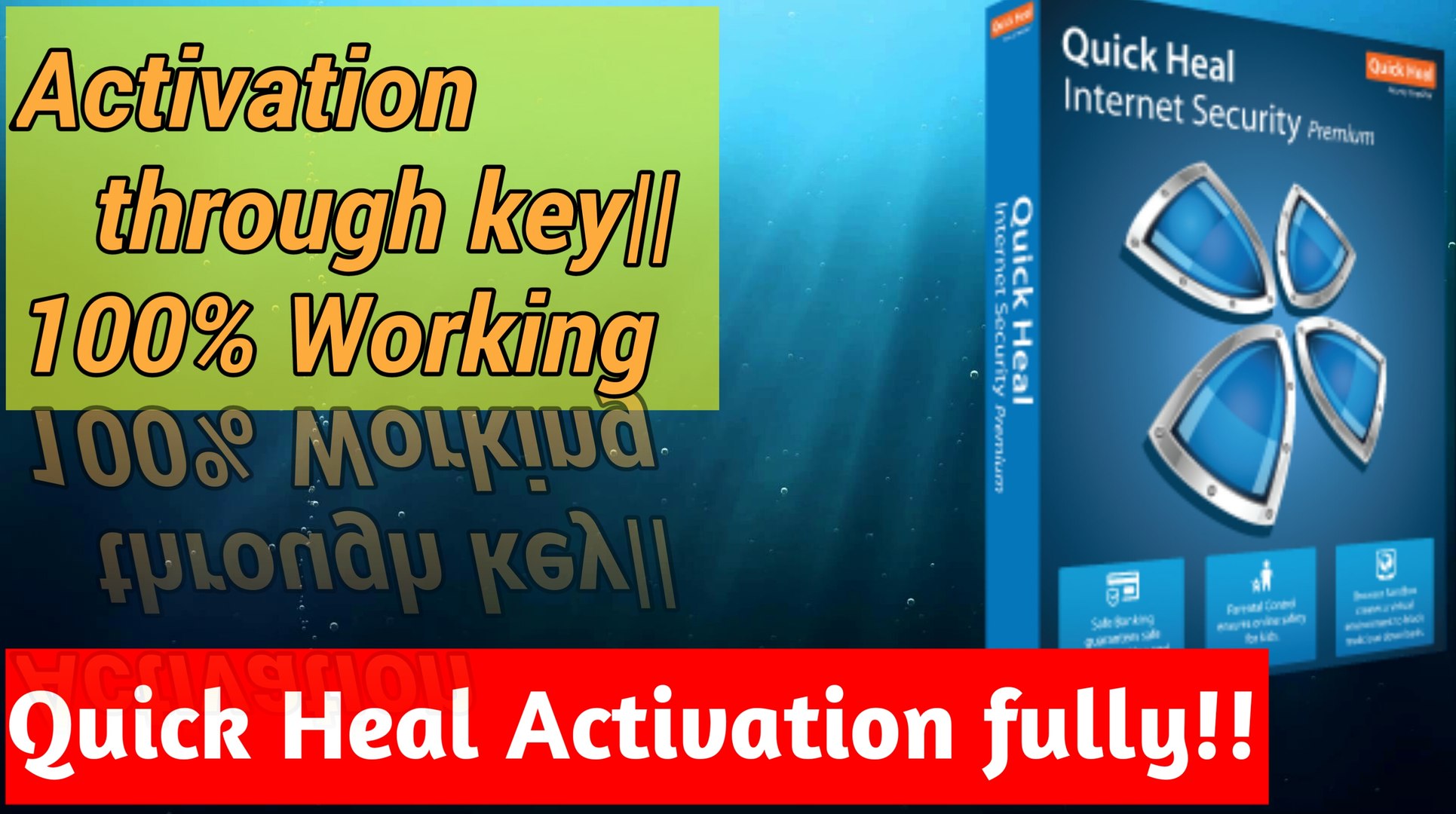 How To Activate Quick Heal Internet Security With Genuine License