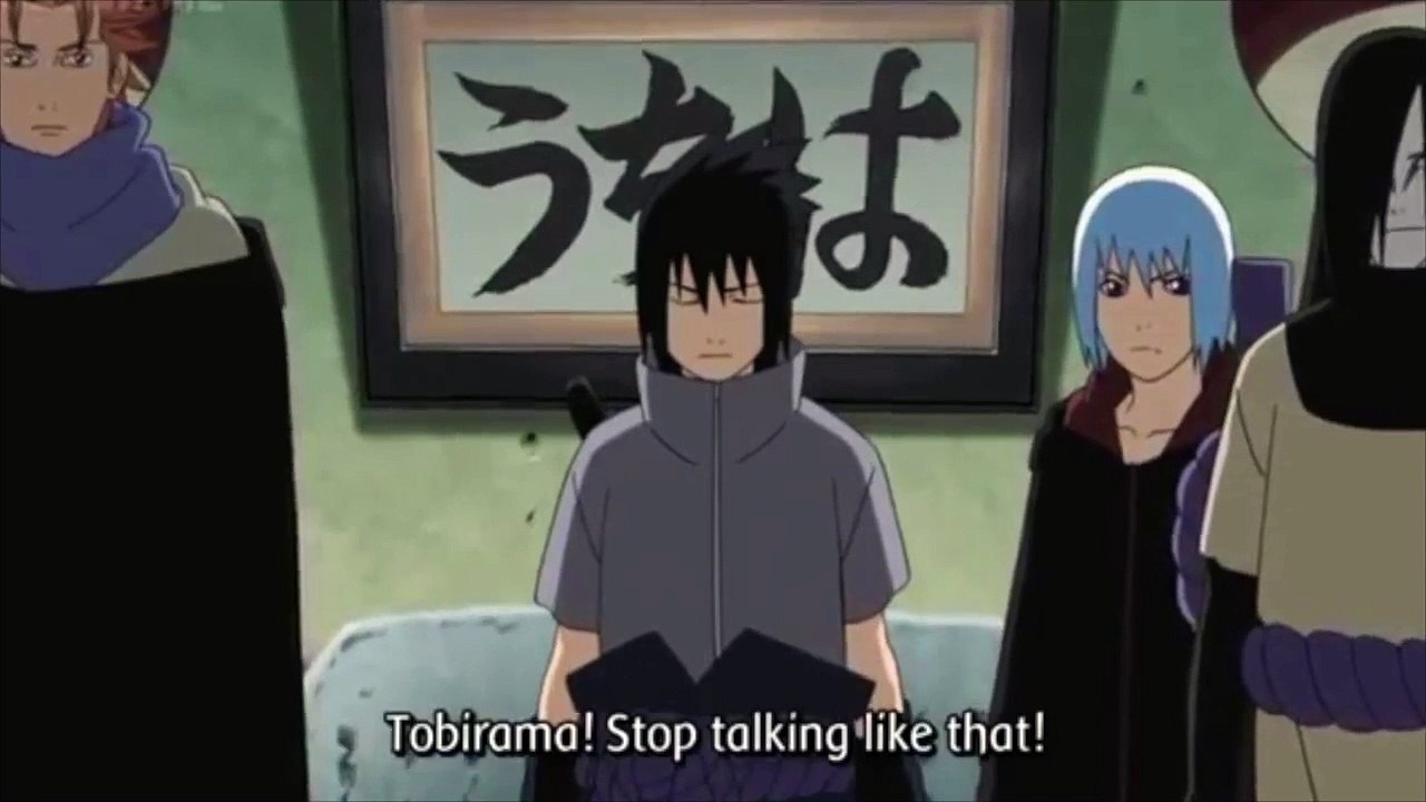Tobirama Gets Mad at Sasuke [HD, 1