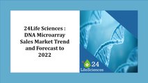 24Life Sciences : DNA Microarray Sales Market Trend and Forecast to 2022