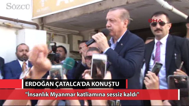 Erdoğan: İnsanlık Myanmar katliamına sessiz kaldı