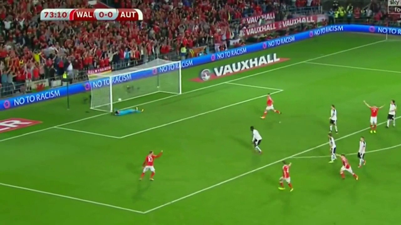 But du pays-de-galles suite à l'hymne chanté par 60000 supporters !! Magique !!