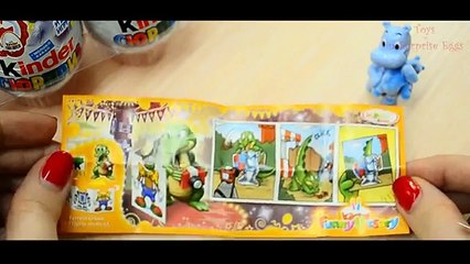 Des œufs drôle jouets Kinder Surprise jouets anniversaire joyeux 6 kinder surprises 6 versaire 2