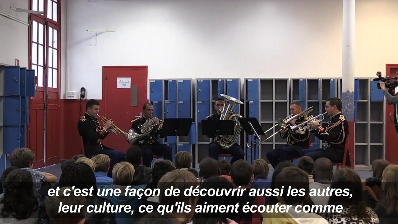 Rentrée des classes en musique avec la Garde républicaine